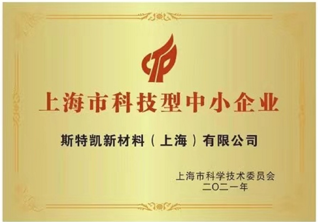 祝贺 斯特凯 入选 上海市科技型中小企业